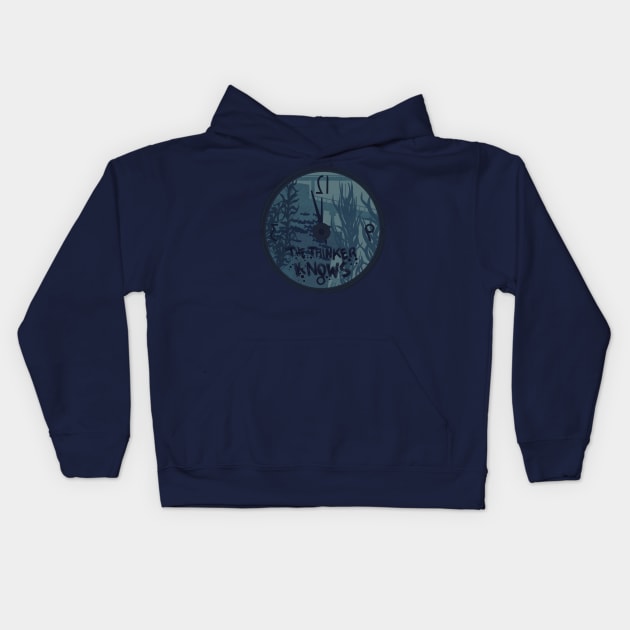 The Thinker Kids Hoodie by zody